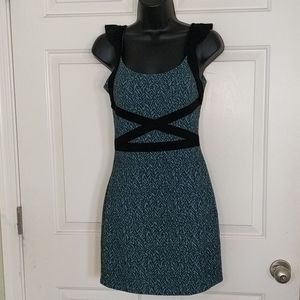 💸Free People Black and Green Mini